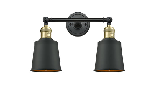 Innovations - 208-BAB-M9-BK - Two Light Bath Vanity - Franklin Restoration - Black Antique Brass