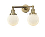 Innovations - 208-BB-G201-6-LED - LED Bath Vanity - Franklin Restoration - Brushed Brass