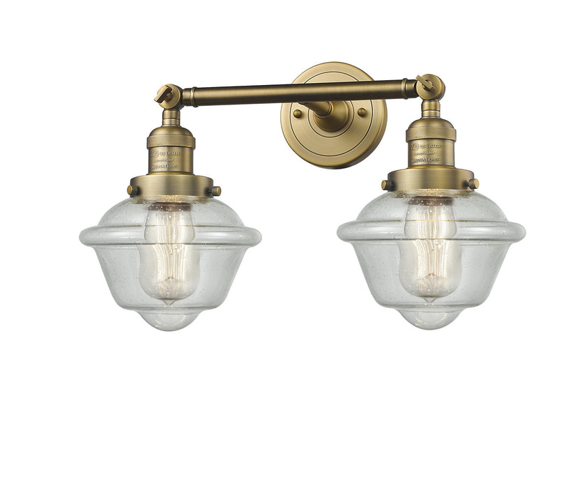 Innovations - 208-BB-G534 - Two Light Bath Vanity - Franklin Restoration - Brushed Brass