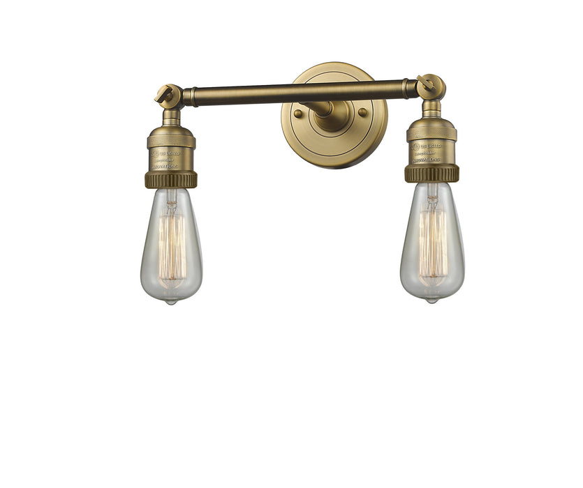 Innovations - 208-BB-LED - LED Bath Vanity - Franklin Restoration - Brushed Brass