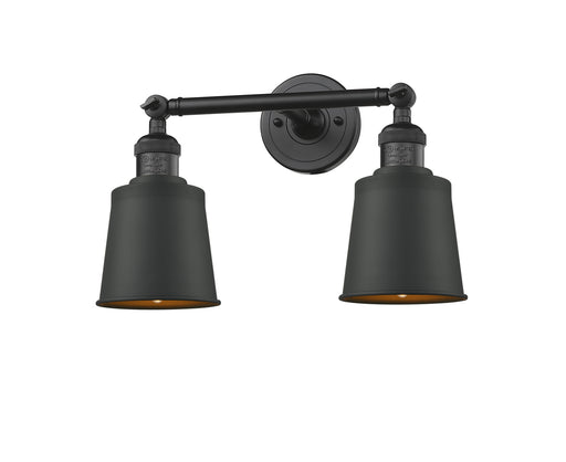 Innovations - 208-BK-M9-BK - Two Light Bath Vanity - Franklin Restoration - Matte Black