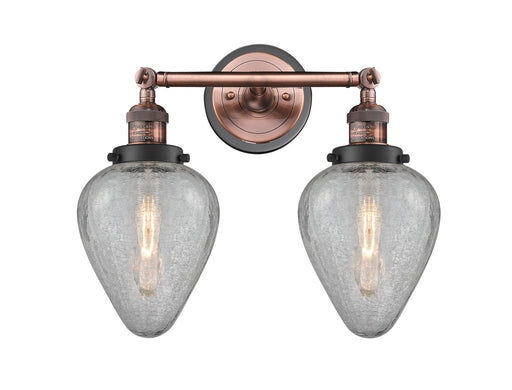 Innovations - 208BP-ACBK-G165 - Two Light Bath Vanity - Franklin Restoration - Antique Copper