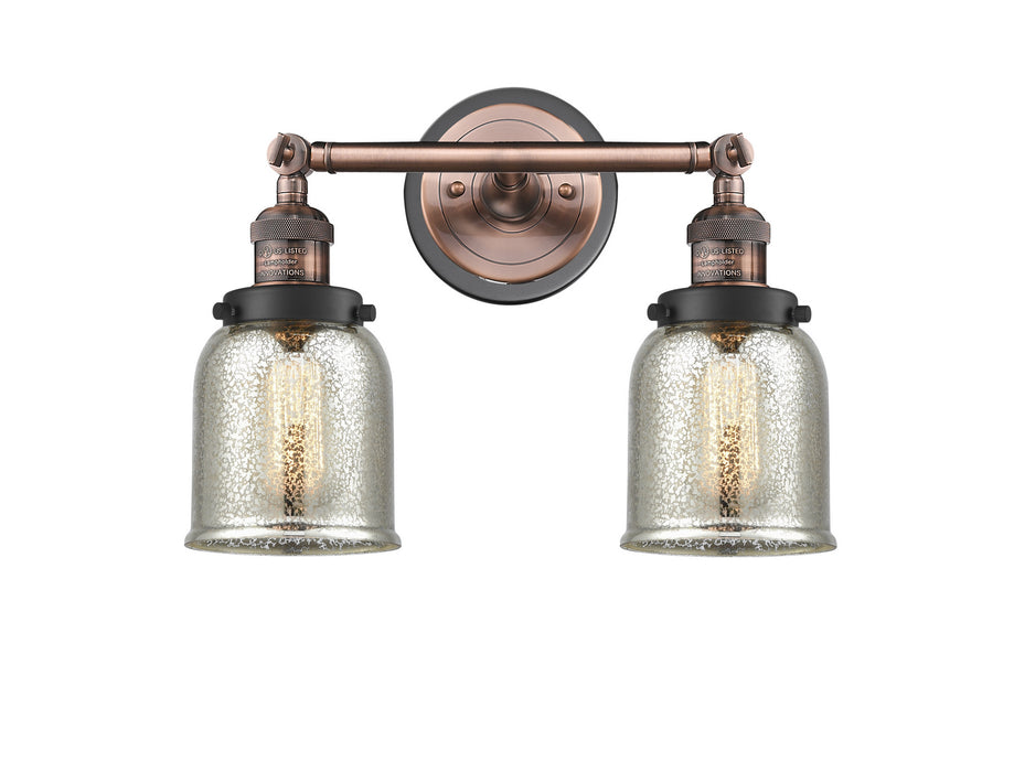 Innovations - 208BP-ACBK-G58 - Two Light Bath Vanity - Franklin Restoration - Antique Copper