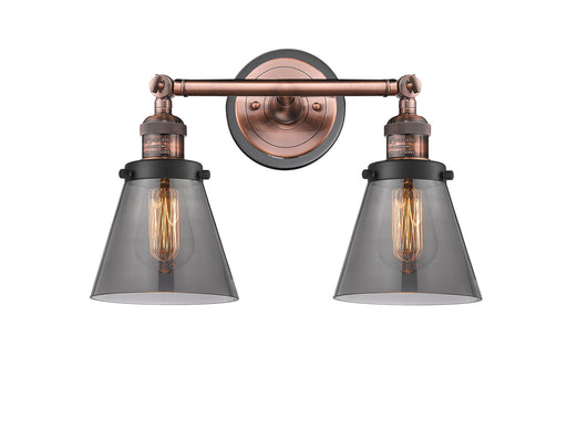 Innovations - 208BP-ACBK-G63 - Two Light Bath Vanity - Franklin Restoration - Antique Copper