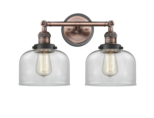 Innovations - 208BP-ACBK-G72 - Two Light Bath Vanity - Franklin Restoration - Antique Copper