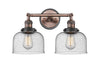 Innovations - 208BP-ACBK-G74 - Two Light Bath Vanity - Franklin Restoration - Antique Copper