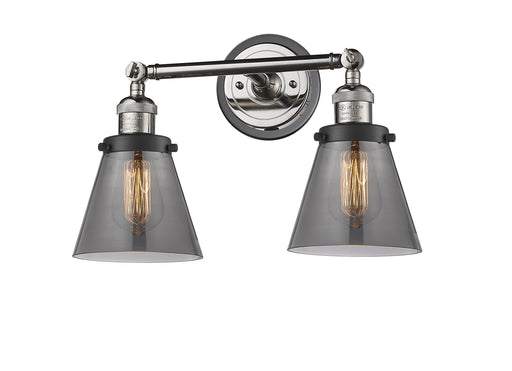 Innovations - 208BP-PNBK-G63 - Two Light Bath Vanity - Franklin Restoration - Polished Nickel