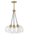 Lark - 83013LCB - LED Pendant - Rumi - Lacquered Brass