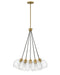 Lark - 83015LCB - LED Pendant - Rumi - Lacquered Brass