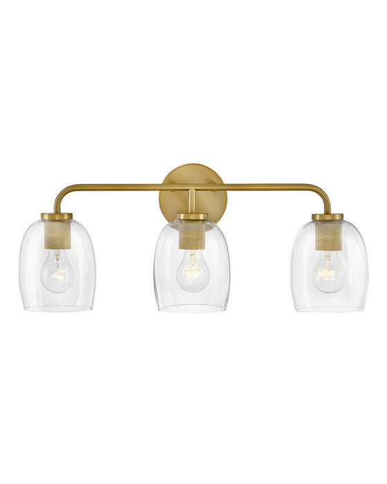 Lark - 85013LCB - LED Vanity - Percy - Lacquered Brass