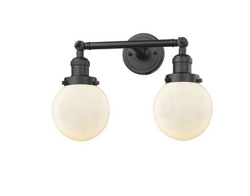 Innovations - 208-OB-G201-6-LED - LED Bath Vanity - Franklin Restoration - Oil Rubbed Bronze