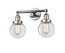 Innovations - 208-PC-G202-6 - Two Light Bath Vanity - Franklin Restoration - Polished Chrome