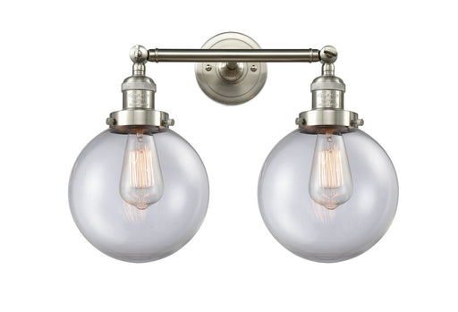 Franklin Restoration LED Bath Vanity Brushed Satin Nickel