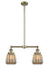 Innovations - 209-AB-G146-LED - LED Island Pendant - Franklin Restoration - Antique Brass