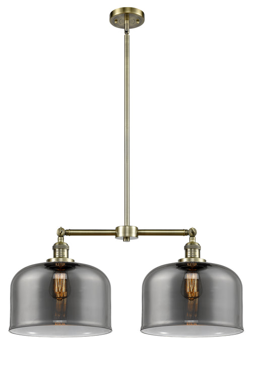 Innovations - 209-AB-G73-L-LED - LED Island Pendant - Franklin Restoration - Antique Brass
