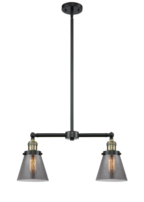 Innovations - 209-BAB-G63-LED - LED Island Pendant - Franklin Restoration - Black Antique Brass