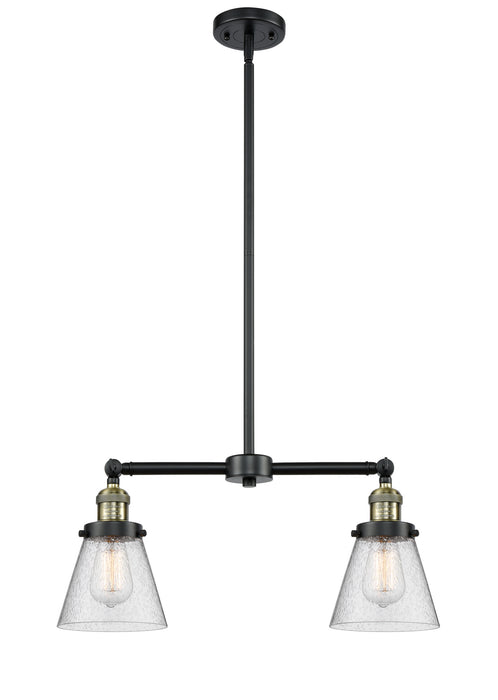 Innovations - 209-BAB-G64-LED - LED Island Pendant - Franklin Restoration - Black Antique Brass