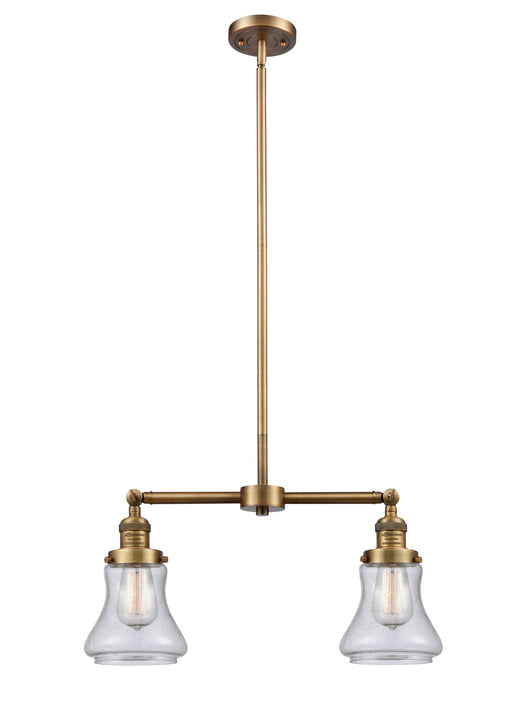 Innovations - 209-BB-G194-LED - LED Island Pendant - Franklin Restoration - Brushed Brass