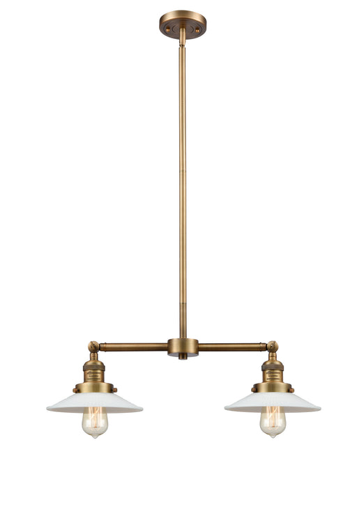 Innovations - 209-BB-G1-LED - LED Island Pendant - Franklin Restoration - Brushed Brass