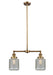 Innovations - 209-BB-G262-LED - LED Island Pendant - Franklin Restoration - Brushed Brass
