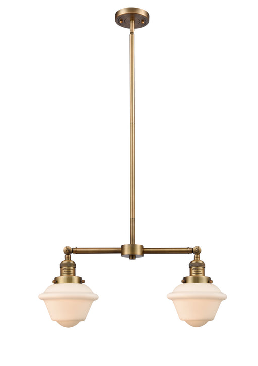 Innovations - 209-BB-G531-LED - LED Island Pendant - Franklin Restoration - Brushed Brass