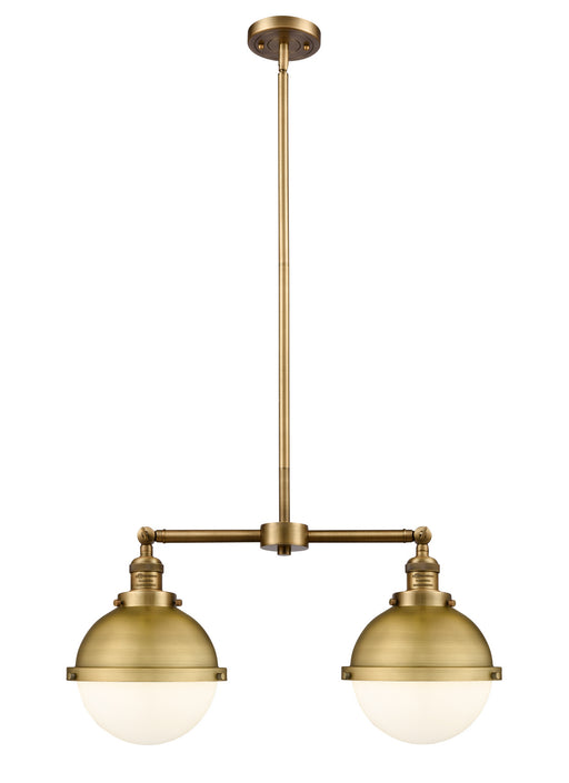 Innovations - 209-BB-HFS-81-BB-LED - LED Island Pendant - Franklin Restoration - Brushed Brass