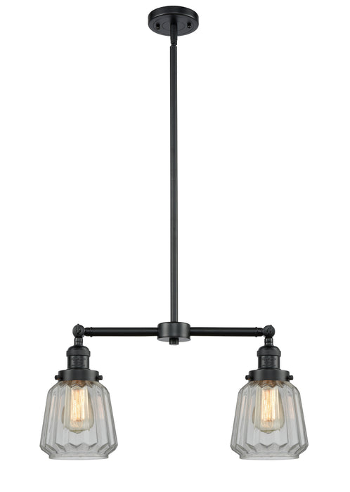 Innovations - 209-OB-G142-LED - LED Island Pendant - Franklin Restoration - Oil Rubbed Bronze