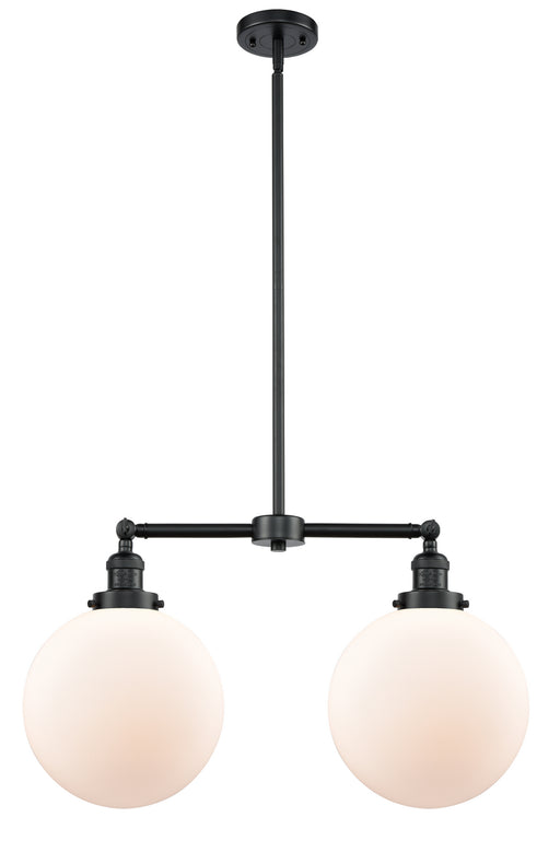 Innovations - 209-OB-G201-10-LED - LED Island Pendant - Franklin Restoration - Oil Rubbed Bronze