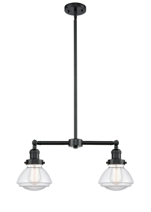 Innovations - 209-OB-G322-LED - LED Island Pendant - Franklin Restoration - Oil Rubbed Bronze