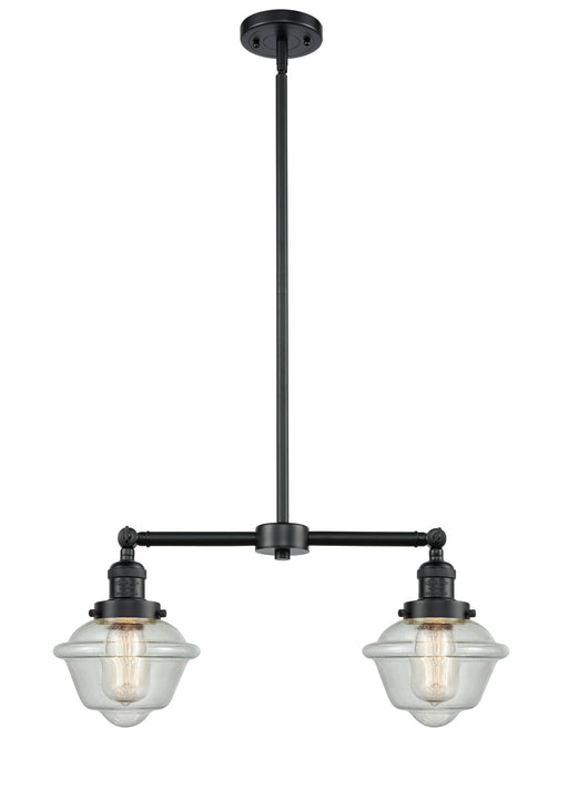 Innovations - 209-OB-G534-LED - LED Island Pendant - Franklin Restoration - Oil Rubbed Bronze