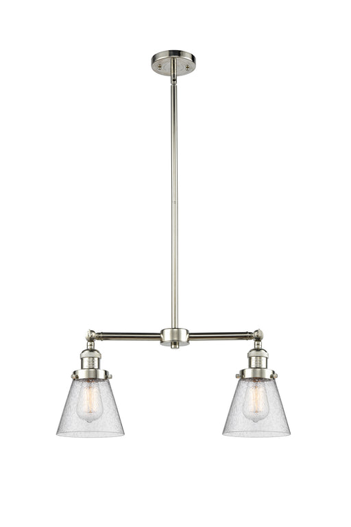Innovations - 209-PN-G64-LED - LED Island Pendant - Franklin Restoration - Polished Nickel