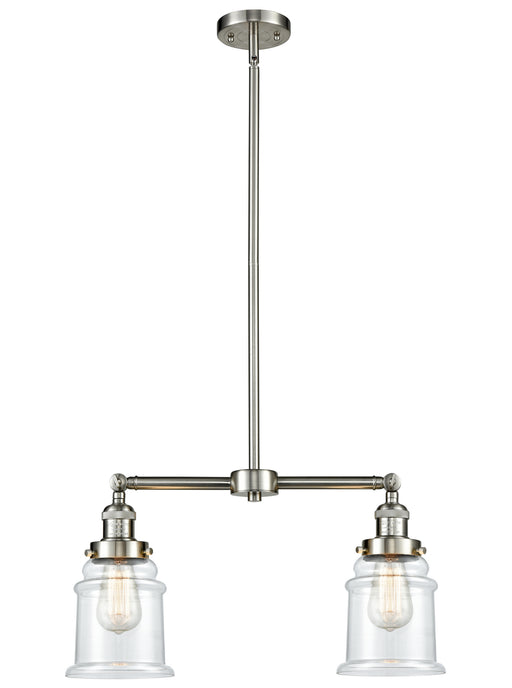 Innovations - 209-SN-G182-LED - LED Island Pendant - Franklin Restoration - Brushed Satin Nickel
