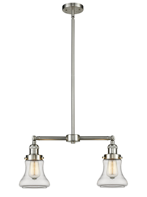 Innovations - 209-SN-G192-LED - LED Island Pendant - Franklin Restoration - Brushed Satin Nickel