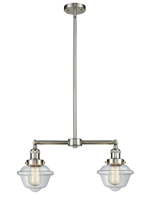 Innovations - 209-SN-G532-LED - LED Island Pendant - Franklin Restoration - Brushed Satin Nickel
