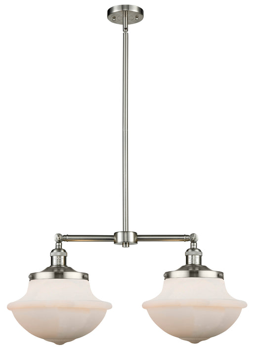 Innovations - 209-SN-G541 - Two Light Island Pendant - Franklin Restoration - Brushed Satin Nickel