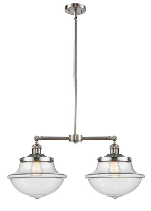 Innovations - 209-SN-G542-LED - LED Island Pendant - Franklin Restoration - Brushed Satin Nickel