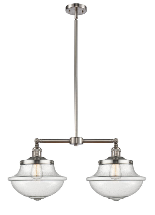 Innovations - 209-SN-G544-LED - LED Island Pendant - Franklin Restoration - Brushed Satin Nickel
