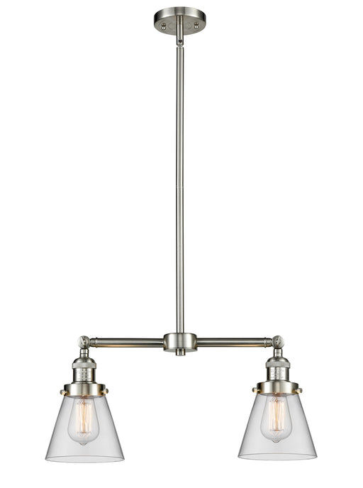 Innovations - 209-SN-G62-LED - LED Island Pendant - Franklin Restoration - Brushed Satin Nickel