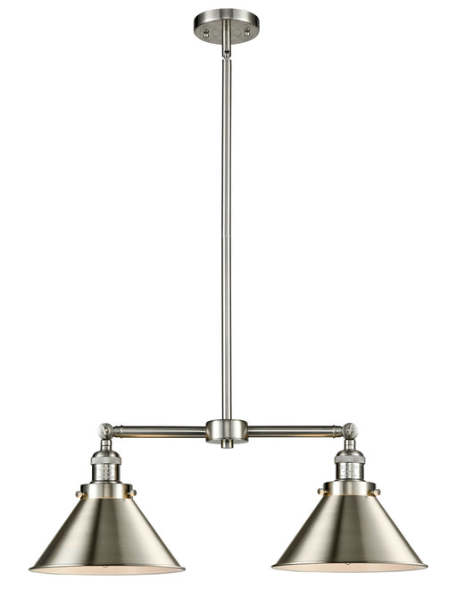 Innovations - 209-SN-M10-SN-LED - LED Island Pendant - Franklin Restoration - Brushed Satin Nickel