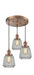 Innovations - 211/3-AC-G142 - Three Light Pendant - Franklin Restoration - Antique Copper