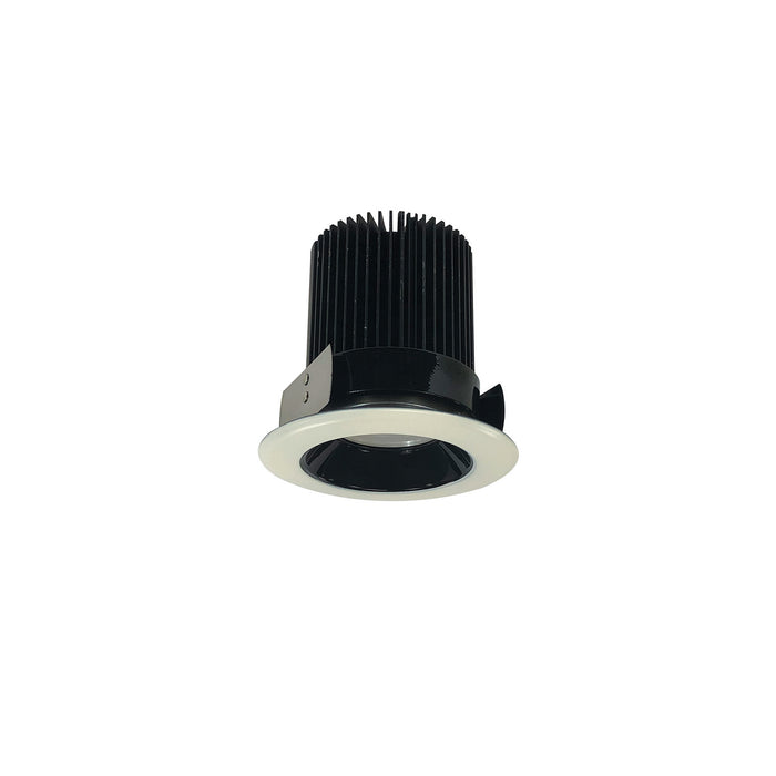 Nora Lighting - NRM2-411L1535MBW - 4" Ref, N. Fld - Black / White