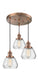 Innovations - 211/3-AC-G172 - Three Light Pendant - Franklin Restoration - Antique Copper