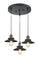 Innovations - 211/3-BAB-M6 - Three Light Pendant - Franklin Restoration - Black Antique Brass
