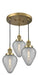 Innovations - 211/3-BB-G165 - Three Light Pendant - Franklin Restoration - Brushed Brass