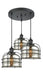 Innovations - 211/3-BK-G78-CE - Three Light Pendant - Franklin Restoration - Matte Black