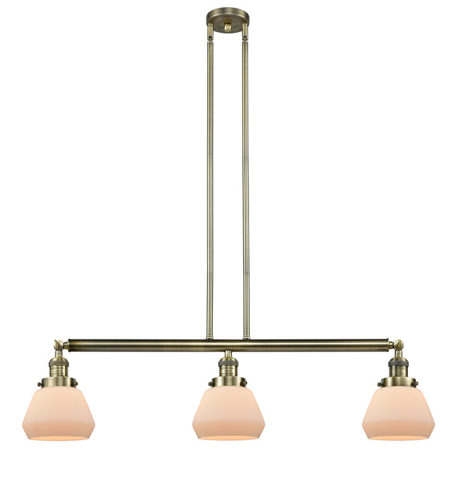Innovations - 213-AB-G171-LED - LED Island Pendant - Franklin Restoration - Antique Brass