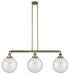 Innovations - 213-AB-G202-10-LED - LED Island Pendant - Franklin Restoration - Antique Brass