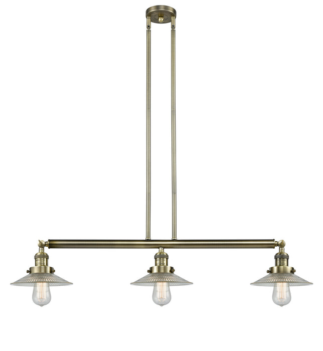Innovations - 213-AB-G2-LED - LED Island Pendant - Franklin Restoration - Antique Brass