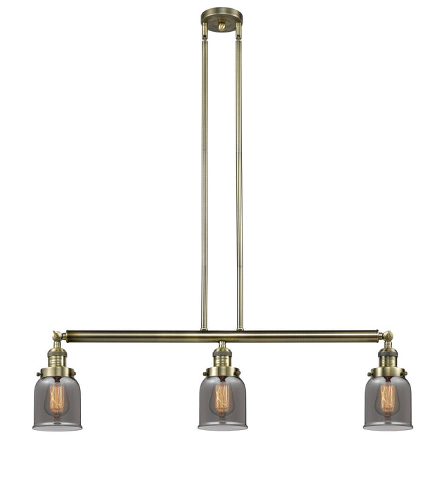 Innovations - 213-AB-G53-LED - LED Island Pendant - Franklin Restoration - Antique Brass