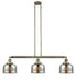 Innovations - 213-AB-G78-LED - LED Island Pendant - Franklin Restoration - Antique Brass